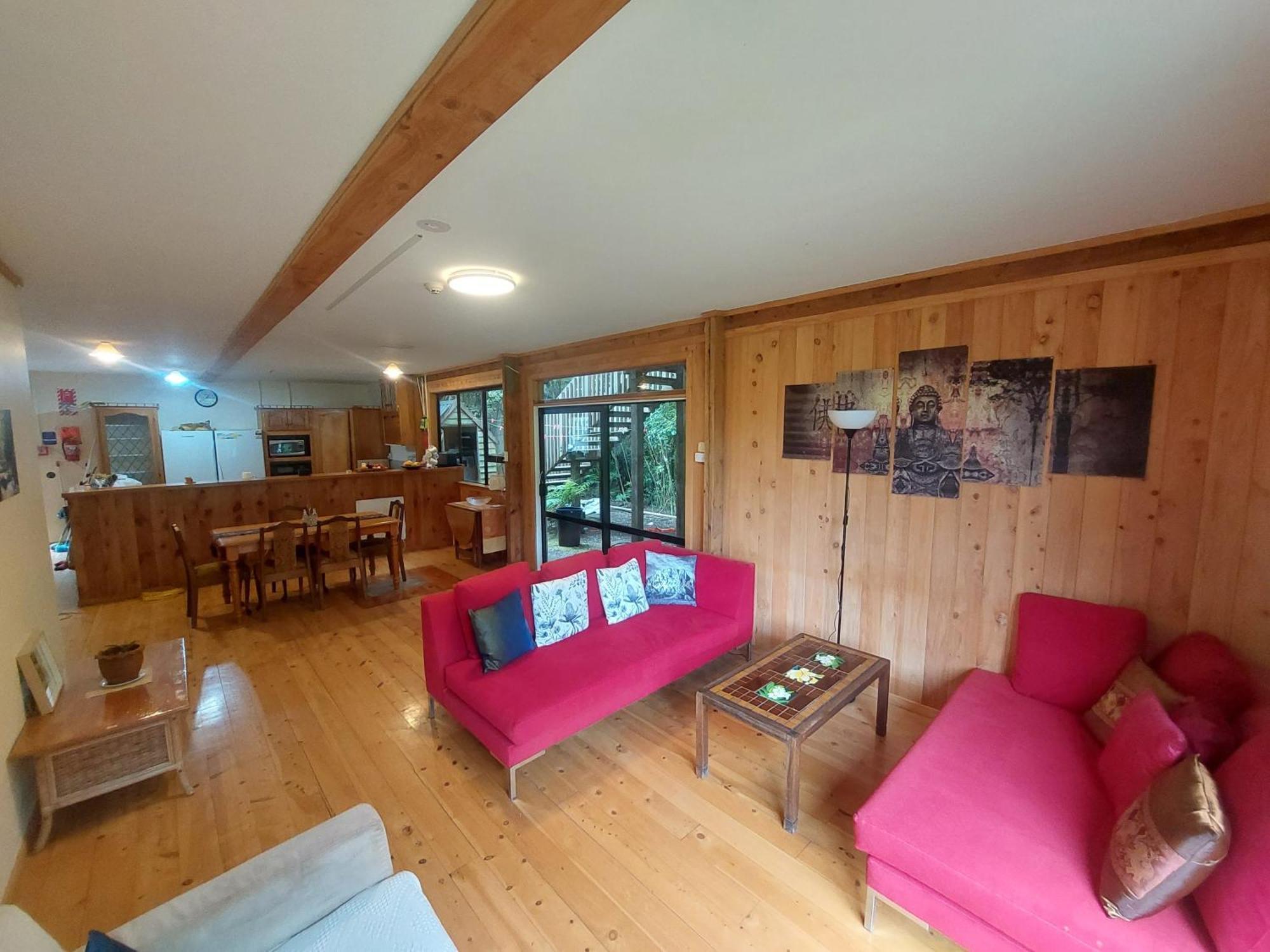 מלון אוקלנד Kawai Purapura Yoga Retreat Centre חדר תמונה